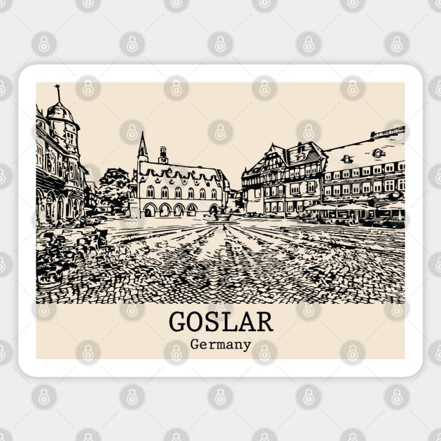 Goslar - Germany Magnet by Lakeric